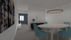 5 - PROSPETTO SOGGIORNO ARREDATO